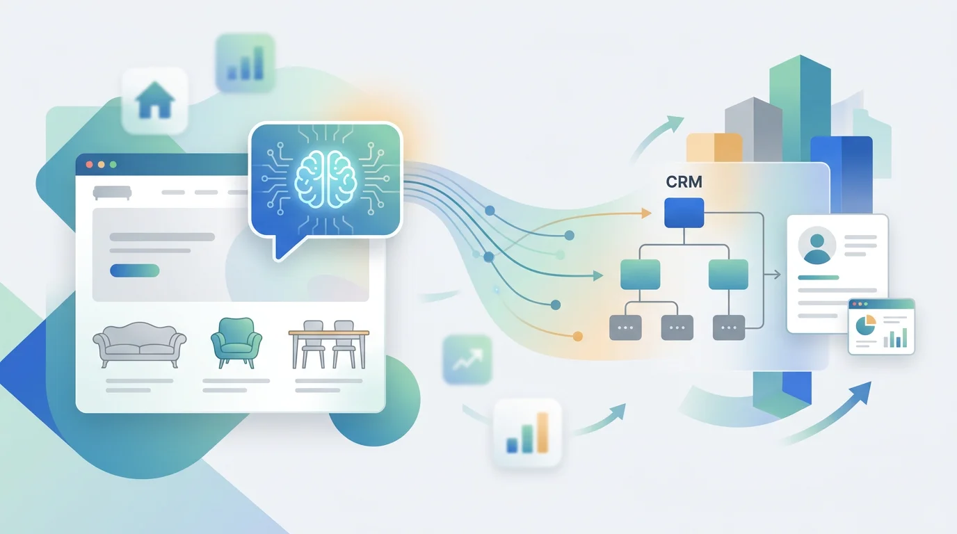ИИ-чатбот на сайте мебели: пошаговая настройка и интеграция с CRM