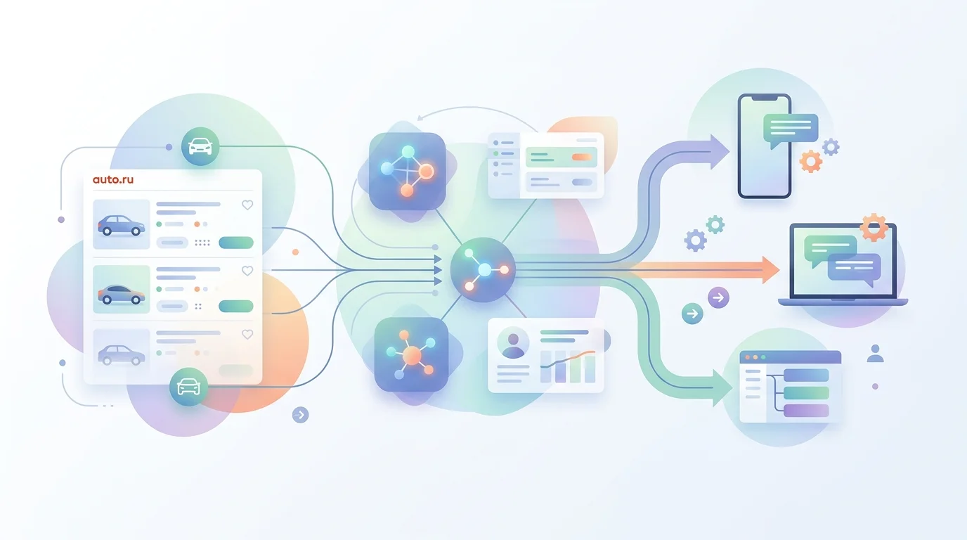 Интеграция Авто.ру с CRM: автоответ на заявки без ручной рутины