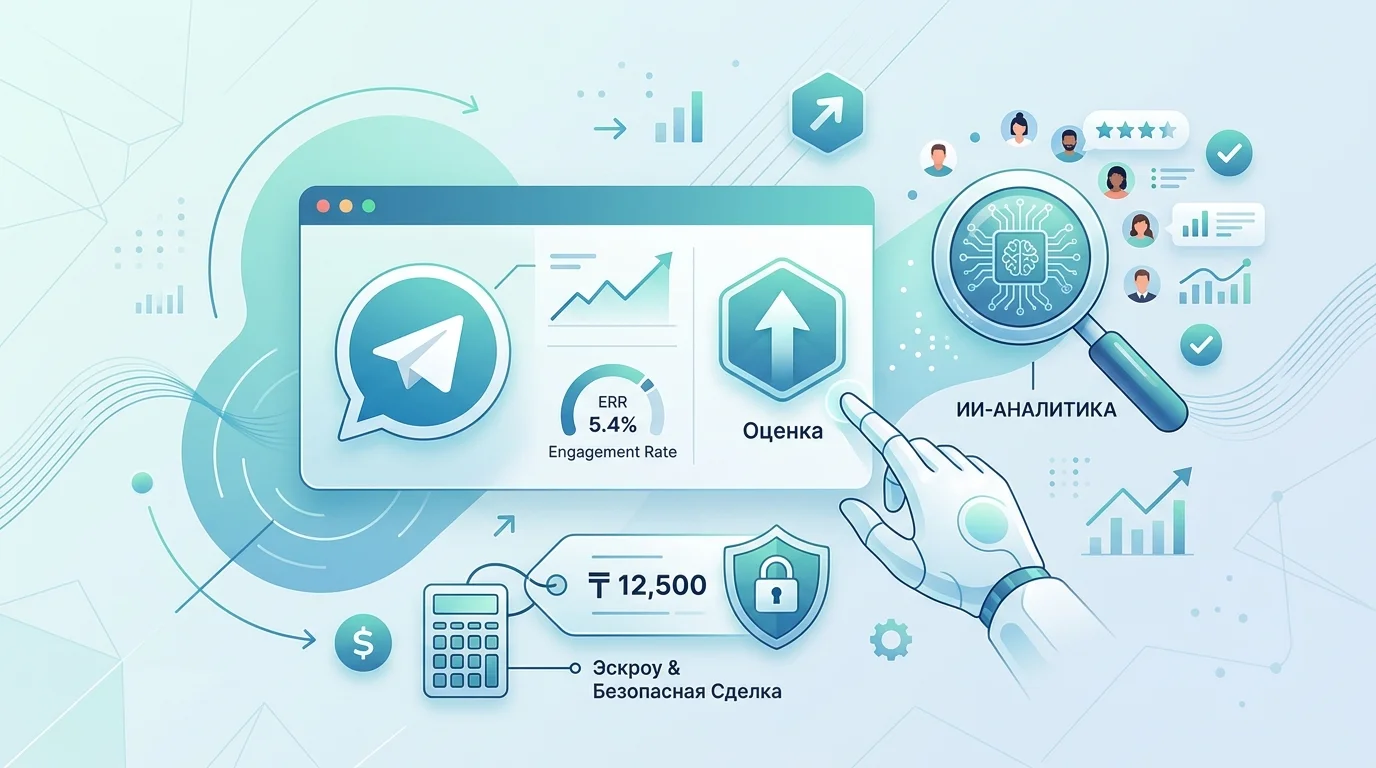 Как продать Telegram канал: оценка стоимости и ИИ-аналитика аудитории