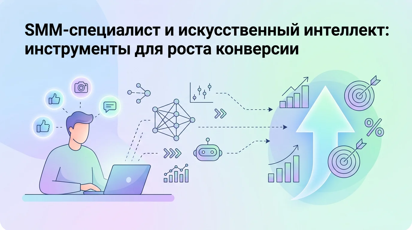 SMM-специалист и искусственный интеллект: инструменты для роста конверсии