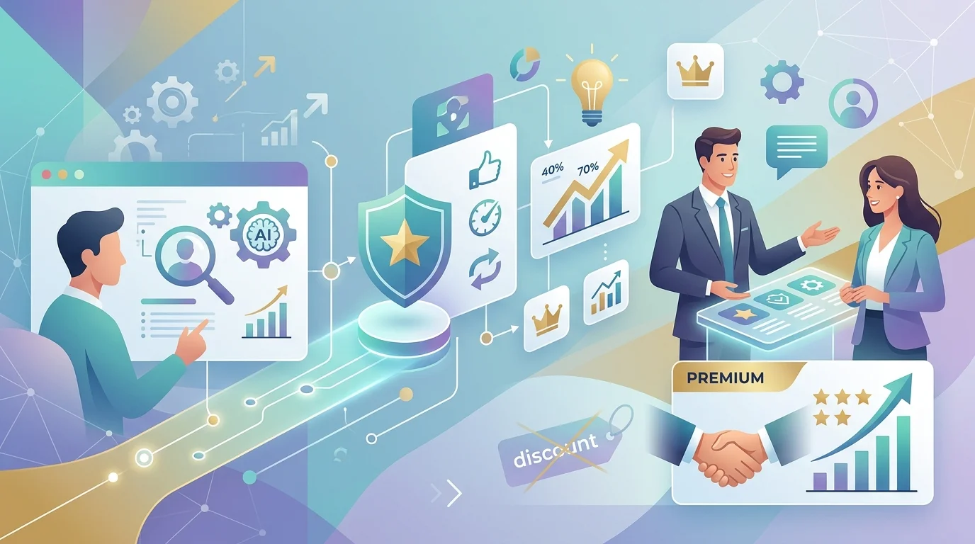 Продажи через ценность с ИИ: как продавать без скидок в 2025